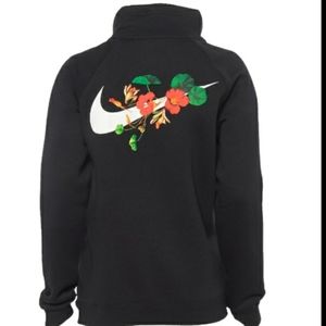 nike floral sweater